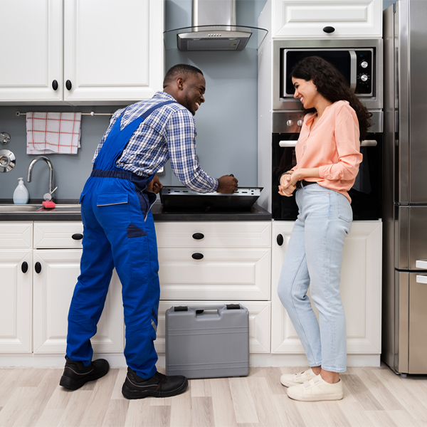 what kind of warranty do you offer on your cooktop repair services in Waterloo